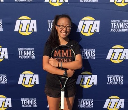 Yan Defeats Modesto Junior College’s Symone Jacques on Last Day of 2017 ITA Oracle Cup