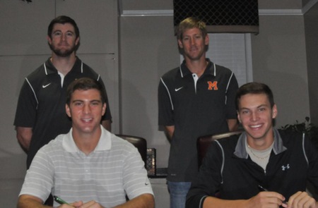 Baseball's McGregory and Ratliff sign with Alabama A & M