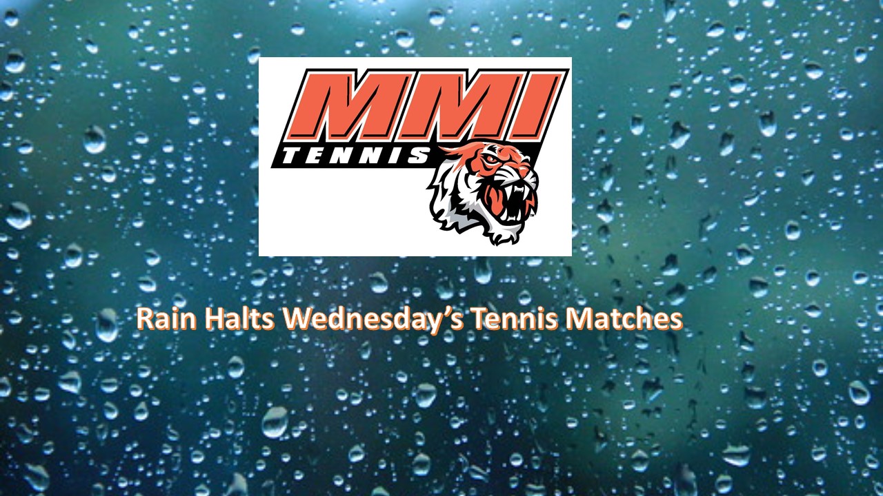 Rain Ends Play with MMI Leading Coastal Alabama, 5-0, in Men’s Tennis