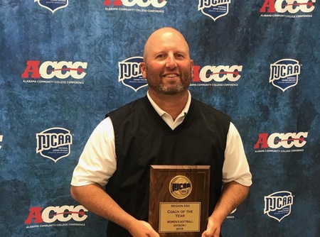 Jeff Benson Named ACCC/NJCAA Region 22 Coach of the Year